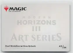 MTG Modern Horizons 3 Art Series Pearl Medallion x1 NM 43/54 - Image 2