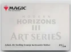 MTG Modern Horizons 3 Art Series Azlask, The Swelling Scourge x1 NM 25/54 - Image 2