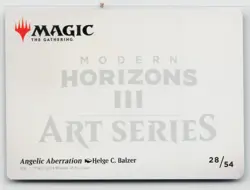 MTG Modern Horizons 3 Art Series Angelic Aberration x1 NM 28/54 - Image 2