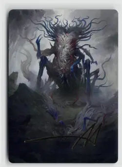 MTG Modern Horizons 3 Art Series Azlask, The Swelling Scourge Gold Stamped x1 NM - Image 1
