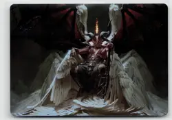 MTG Modern Horizons 3 Art Series Shilgengar, Sire Of Famine x1 NM 4/54 - Image 1