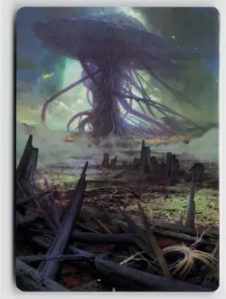 MTG Modern Horizons 3 Art Series Swamp x1 NM 24/54 - Image 1