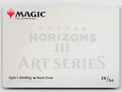 MTG Modern Horizons 3 Art Series Ugin's Binding x1 NM 36/54 - Image 2