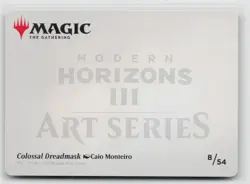 MTG Modern Horizons 3 Art Series Colossal Dreadmask x1 NM 8/54 - Image 2