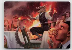 MTG Modern Horizons 3 Art Series Party Thrasher x1 NM 6/54 - Image 1