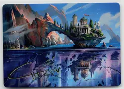 MTG Modern Horizons 3 Art Series Copy Land Gold Stamped x1 NM 29/54 - Image 1