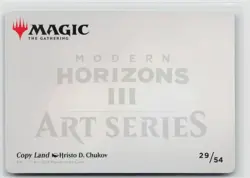 MTG Modern Horizons 3 Art Series Copy Land Gold Stamped x1 NM 29/54 - Image 2