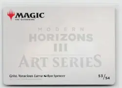 MTG Modern Horizons 3 Art Series Grist, Voracious Larva x1 NM 53/54 - Image 2