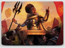 MTG Modern Horizons 3 Art Series Recruiter Of The Guard x1 NM 21/54 - Image 1