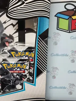 Pokemon Scarlet & Violet Black Bolt Binder Collection Set 5 Packs - Image 2