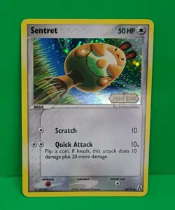 Pokemon TCG 2006 EX Legend Maker Reverse Holo Stamped Sentret 62/92 Near Mint - Image 1