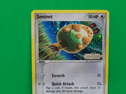 Pokemon TCG 2006 EX Legend Maker Reverse Holo Stamped Sentret 62/92 Near Mint - Image 5