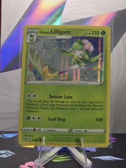 Hisuian Lilligant 16/189 Sword & Shield Astral Radiance Holo Rare Pokemon 2022 - Image 1