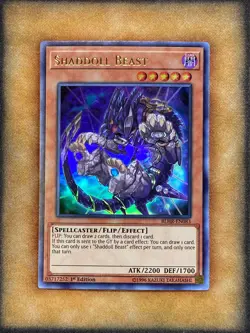 Yugioh Shaddoll Beast BLHR-EN083 Ultra Rare 1st Ed NM - Image 1