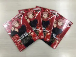 UNION ARENA CCG Premium Card Set Jujutsu Kaisen Japanese Unopened 4 Sets - Image 1