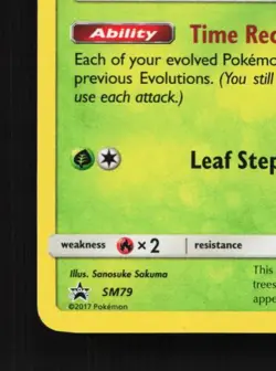 Shining Celebi SM79 NM SM Black Star Promos English Pokemon Card TCG - Image 2