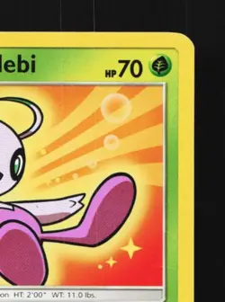 Shining Celebi SM79 NM SM Black Star Promos English Pokemon Card TCG - Image 5