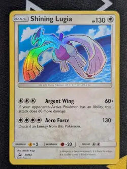 Shining Lugia - SM82 - Pokemon Sun & Moon Promo Ultra Rare Card NM - Image 1