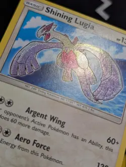 Shining Lugia - SM82 - Pokemon Sun & Moon Promo Ultra Rare Card NM - Image 2