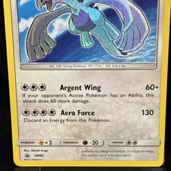 Shining Lugia - SM82 - Pokemon Sun & Moon Promo Ultra Rare Card NM - Image 2