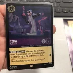 Disney Lorcana Yzma Alchemist Villain Promo Foil Card 10/P1 Rare - Image 5