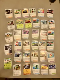 Pokemon 57 Card Lot Trainers Holo Energy Prismatic Evolution Destined Rivals 151 - Image 4