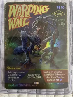 Warping Wail MTG (Showcase) Edge Of Eternities Foil M 0119 - Image 1