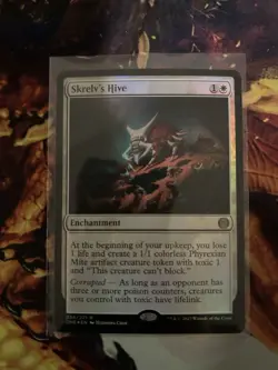 1x Skrelv's Hive MTG Phyrexia: All Will Be One Rare Foil NM - Image 1