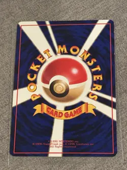 1998 Pokemon Japanese Vending Series Promo Glossy Pidgeotto, LP - Image 2