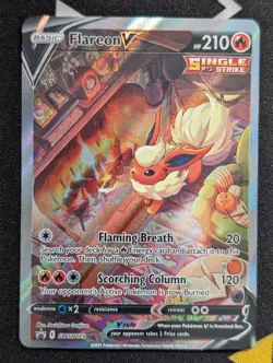 Flareon V - SWSH179 - Pokemon Sword & Shield Promo Alternate Art Card NM - Image 1