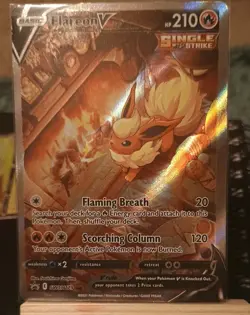 Flareon V - SWSH179 - Pokemon Sword & Shield Promo Alternate Art Card NM - Image 1
