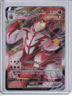 Single Strike Urshifu VMAX Pokemon Battle Styles 086/163 Full Art Ultra Rare NM - Image 1
