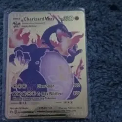 Pokemon Charizard VMAX CLAW G-MAX TEXTURED GOLD SV107/SV122 HP330 RARE 🔥MINT🔥 - Image 1