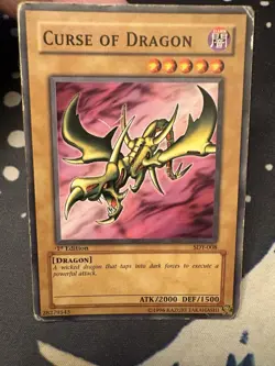 YuGiOh - Curse of Dragon - 1st Edition Starter Deck Yugi - SDY-008 - HP - Image 1