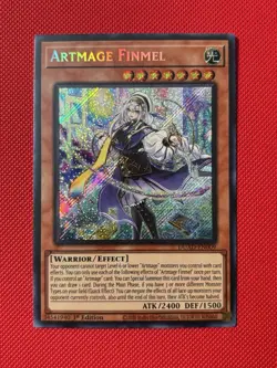 Yugioh! Artmage Finmel DUAD-EN009 Duelist's Advance 1st Edition NM - Image 1