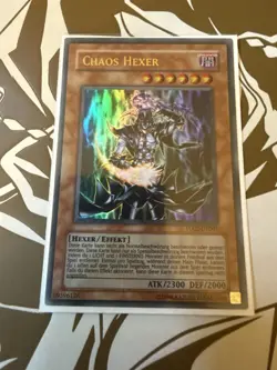 Chaos Sorcerer TU02-EN001 Ultra Rare Yugioh Card German Foreign - Image 1