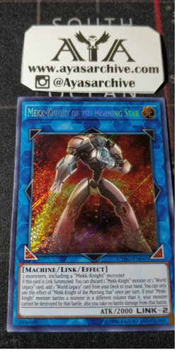 1x MEKK-KNIGHT OF THE MORNING STAR - 1ST ED/ UNLIMITED CYHO-EN045 - YUGIOH - Image 1