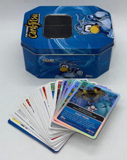 CLUB PENGUIN Card-Jitsu TRADING CARD GAME w/ Collector Tin - TOPPS, Disney - Image 2