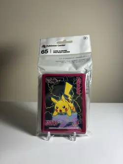 Pokemon Center Pikachu Card Sleeves - Image 1