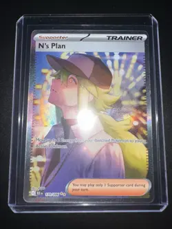 POKEMON - N’s Plan - 170-086 - Special Illustration Rare - S&V Black Bolt - NM/M - Image 1