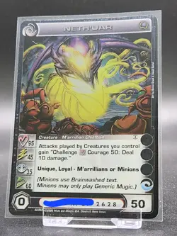 Chaotic Card : Neth'uar Beyond The Doors First Edition Rare creature - Image 1