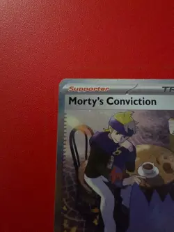 Pokemon TCG Morty's Conviction Card 211/162 Near Mint Condition - Image 2