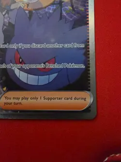 Pokemon TCG Morty's Conviction Card 211/162 Near Mint Condition - Image 4