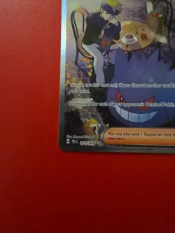 Pokemon TCG Morty's Conviction Card 211/162 Near Mint Condition - Image 5