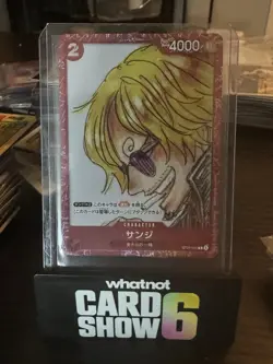 Sanji ST01-004 C [PAR] Parallel Film RED Finale Set One Piece Card - Image 1