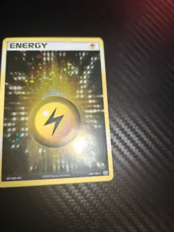Lightning Energy Pokemon Card Holo Foil EX Emerald 104/106 MN - Image 4