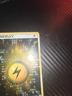 Lightning Energy Pokemon Card Holo Foil EX Emerald 104/106 MN - Image 5