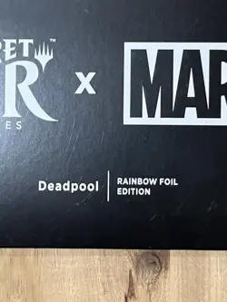 MTG Card Secret Lair Drop Series Deadpool Rainbow Foil Edition Pack New Sealed - Image 2