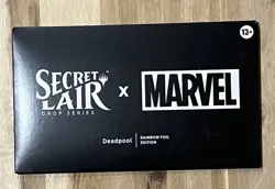 MTG Card Secret Lair Drop Series Deadpool Rainbow Foil Edition Pack New Sealed - Image 1