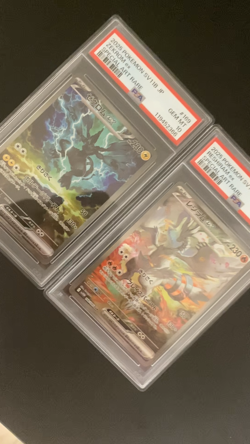 PSA 10 Seq Zekrom ex Reshiram ex SAR Set SV11B SV11W - Pokemon Card Japanese - Image 2